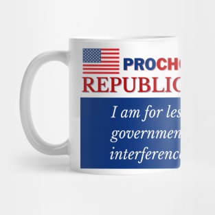 Prochoice Republican Mug